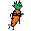 Carrot Funny Vegetables