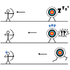 Archery Running target