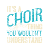 Choir singing gospel singer