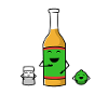 Team tequila group lemon salt