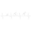 Triathlon heartbeat