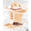Cowboy horse gift