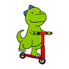 Dino Roller Dinosaur City Roller