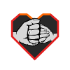 symbol - heart fist