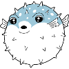 Fugu globe fish