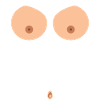 Breasts and belly button