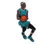 Basketball player basketball