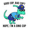 Dinosaur police prison gift