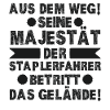 Staplerfahrer Stapler Lager Spedition