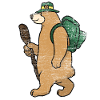 Backpacker bear gift
