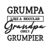 Grumpy grandpa