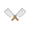 Butcher knife butcher butcher gift