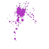 Splashes of paint
