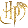 Harry Potter Small Logo Gold
