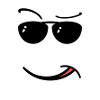 Emoji cool