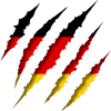 RISSE DEUTSCHLAND FLAG