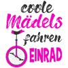 Einrad Mädchen