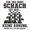 Schachspieler Spruch