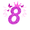 8 års fødselsdag Pige Fødselsdag Gave 8 år