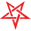 rotes pentragramm