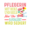 Pflegerin Mit Herz