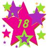 18th birthday neon