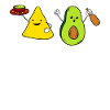Guacamole Nacho Avocado Fiesta Mexique