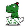 Tea-Rex Dino Tyrannosaurus