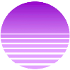 Outrun Retro Moon