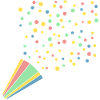 Confetti party shirt