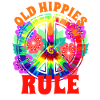Peacezeichen Hippie Blumen