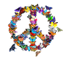 Friedensymbol Peacezeichen