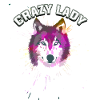 Crazy wolfs lady