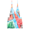 Kölner Dom Köln Karneval