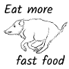 Mangez plus de fast-food