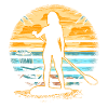 Surfbrett Mädchen