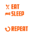 EAT SLEEP HURLING - Interest Shirt