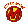 Super mamma morsdag Superhelt tegneserie tegneserie