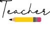 Teacher Pencil