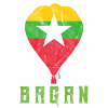 Montgolfière Bagan Myanmar Birmanie
