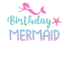 Birthday Mermaid Outfit Costume