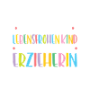 Erzieherin hinter jedem lebensfrohen Kind