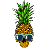 Pineapple Skull