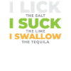 lick suck swallow