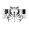 Chat de piano