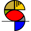 Perroquet abstrait