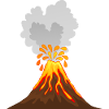 Volcán, lava, ceniza, magma, geólogo, vulcano