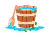 Sauna bucket