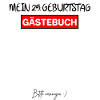 25. Geburtstag Gästebuch