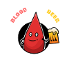 Bluttropfen Blutgruppe Bier